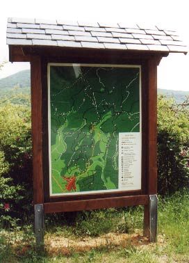 Wanderwegekarte Katzenbach
