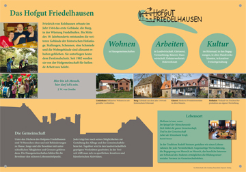 Hofgut Friedelhausen - Wohnen, Arbeiten, Kultur