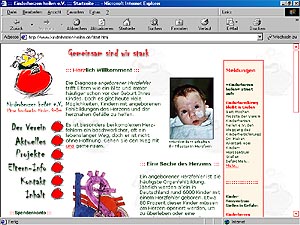 Website Kinderherzen-heilen e.V.
